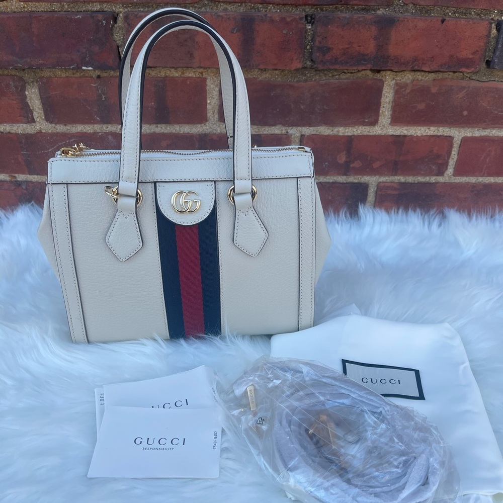 🛍️SOLD🛍️ Brand New Authentic Gucci Small Tote Crossbody